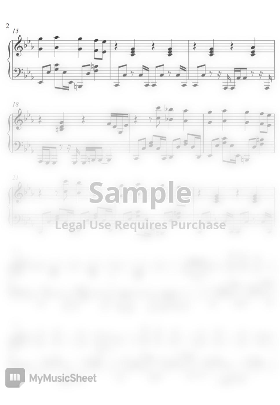 Blonde Redhead For The Damaged Coda Rick And Morty Feature Song Piano Notenblatt