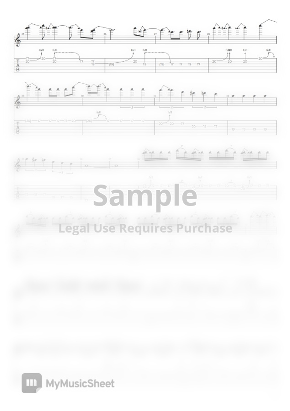 Red Hot Chili Peppers Eddie by Nikola Gugoski 악보