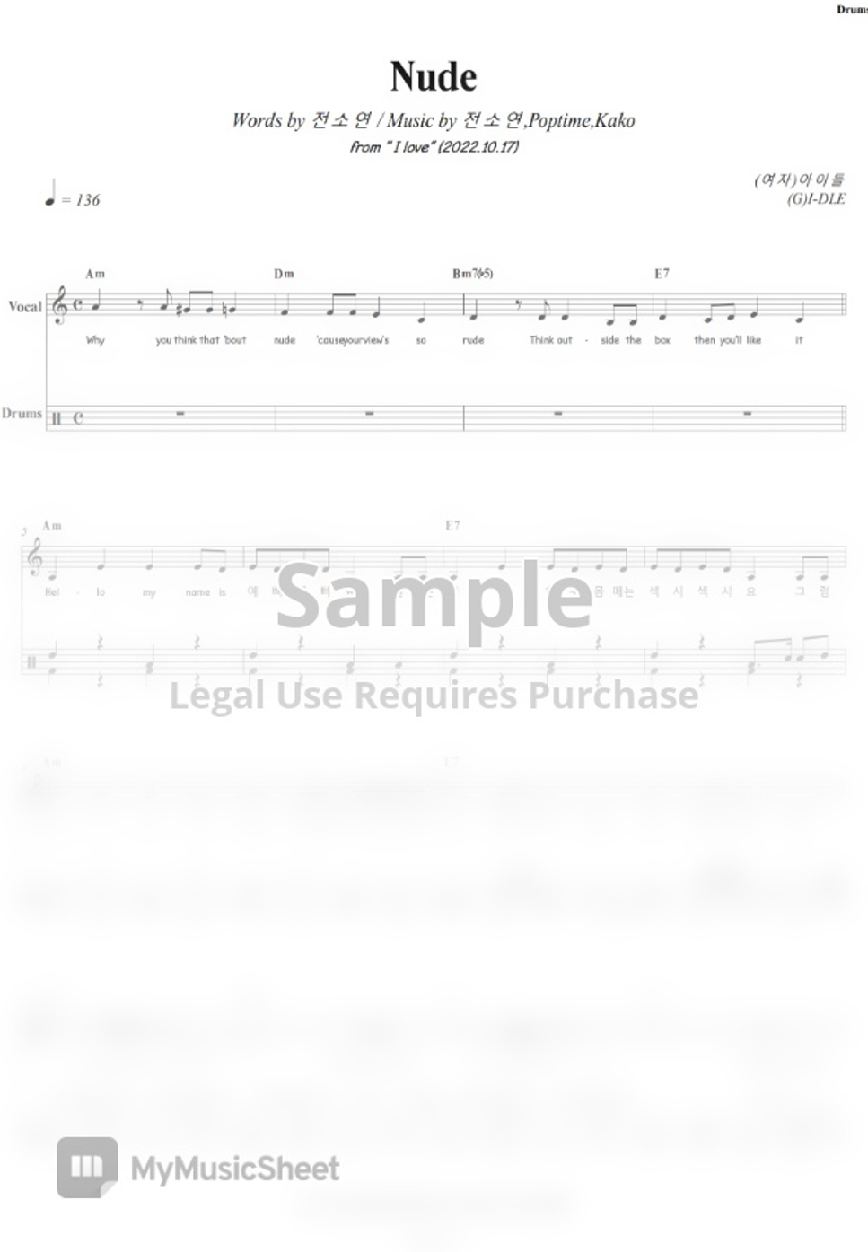 Nude Nxde By Cover Skills Spartito