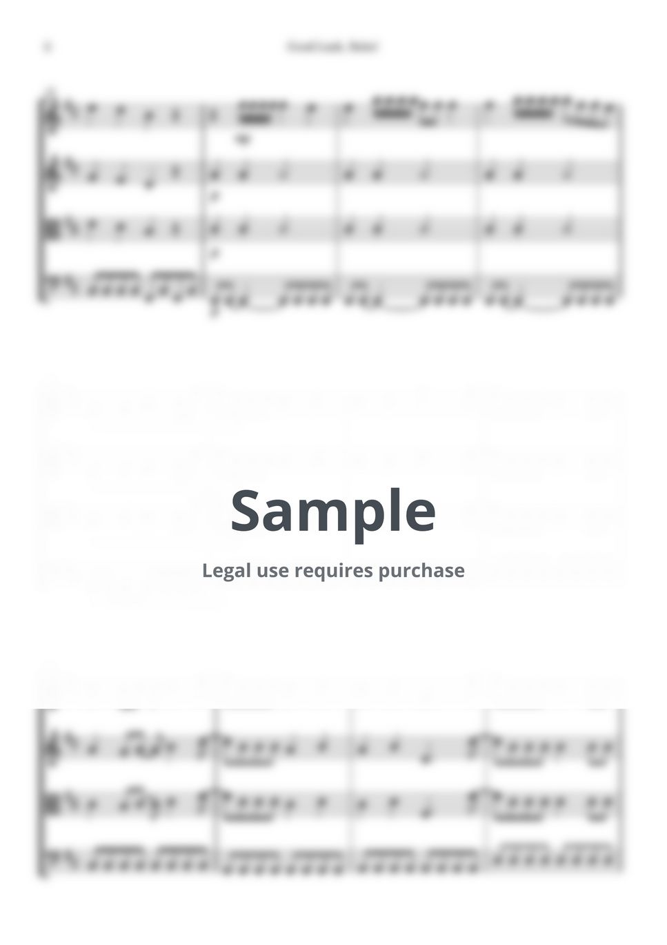 Chapell Roan Good Luck Babe String Quartet Sheets By Estreguin