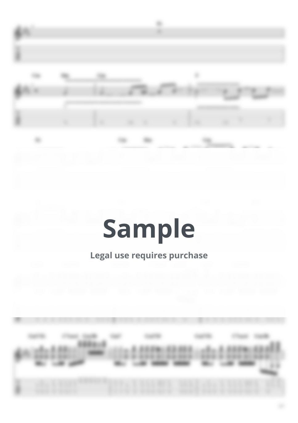 Red Hot Chili Peppers Look Around Tab Staff By Guitar Cover With Tab