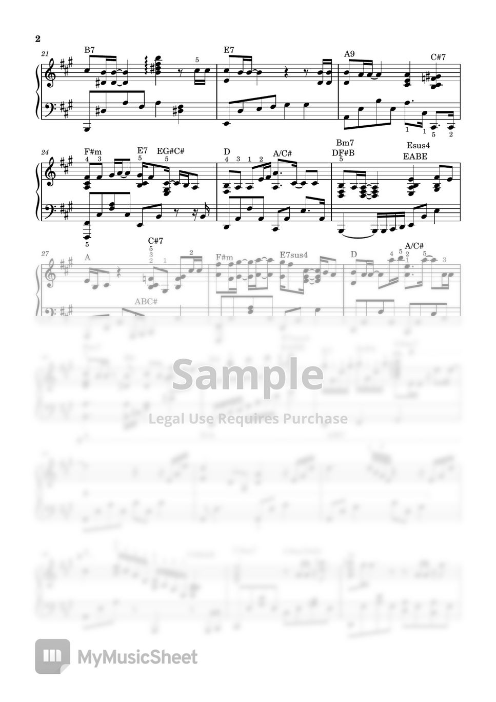 Anne Murray You Needed Me Piano Solo Sheets By Sangheart Play