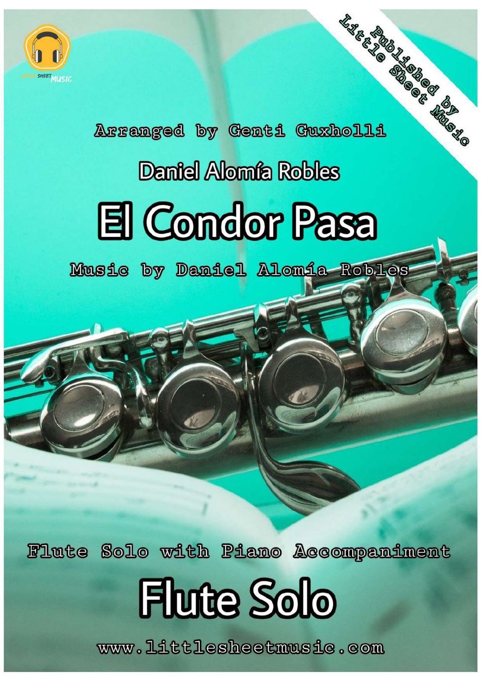 Traditional El Condor Pasa Flute Solo With Piano Accompanimnet