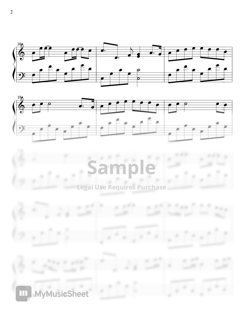 Sơn Tùng M TP Nơi Này Có Anh Sheets by Rum Piano