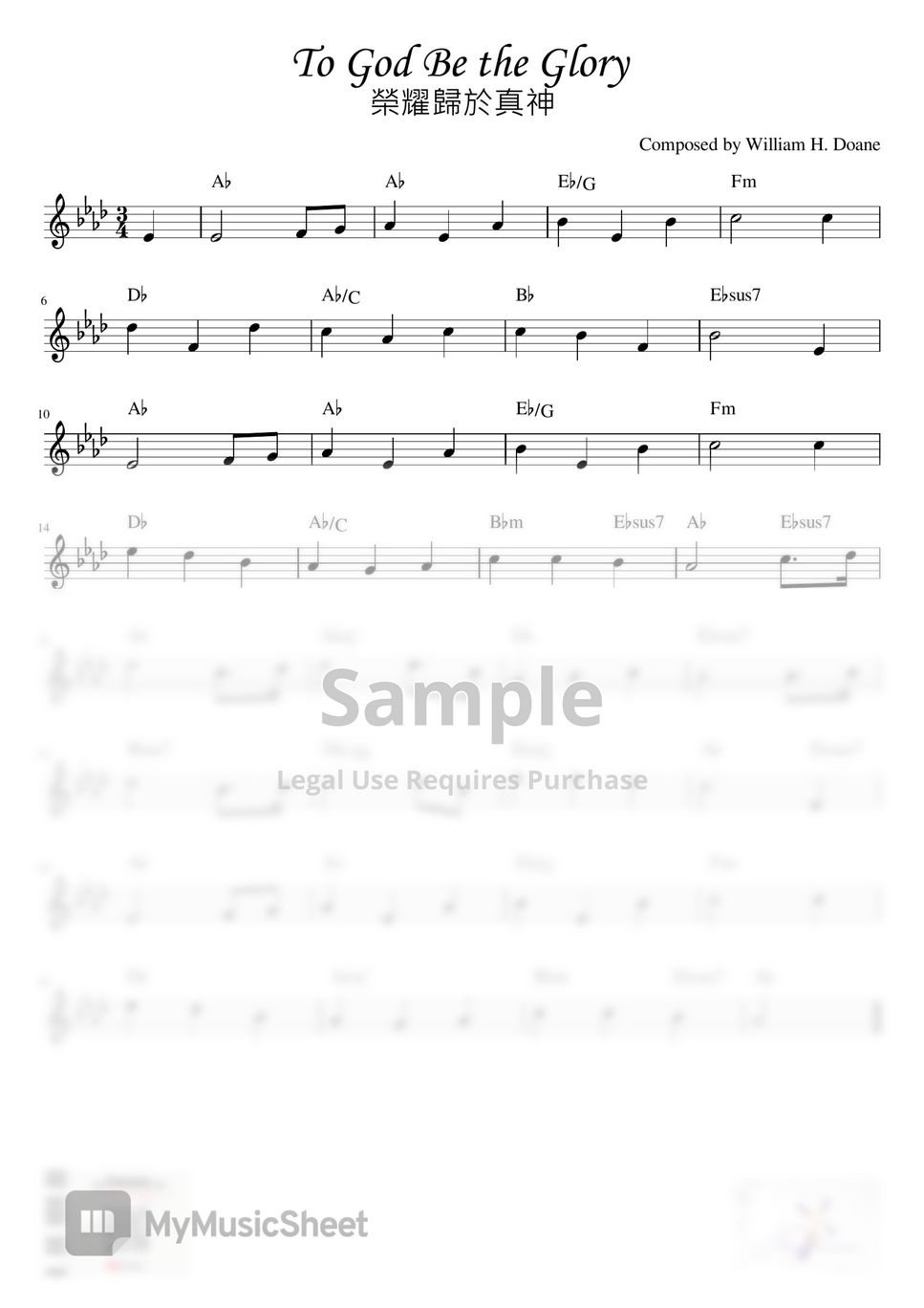 Lead Sheet Of Traditional Hymns Chord Lead Sheets Chord