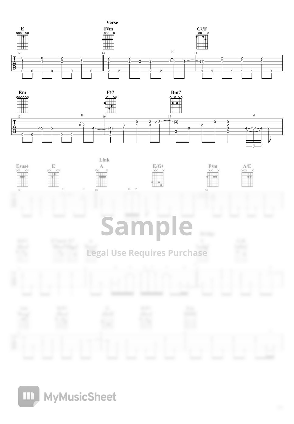 Eric Clapton Tears In Heaven Tab By Shin Izumi