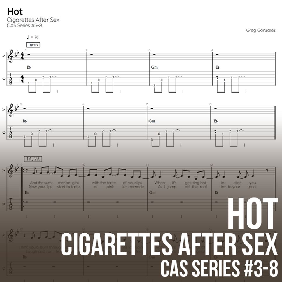 Cigarettes After Sex Hot Tab Staff By