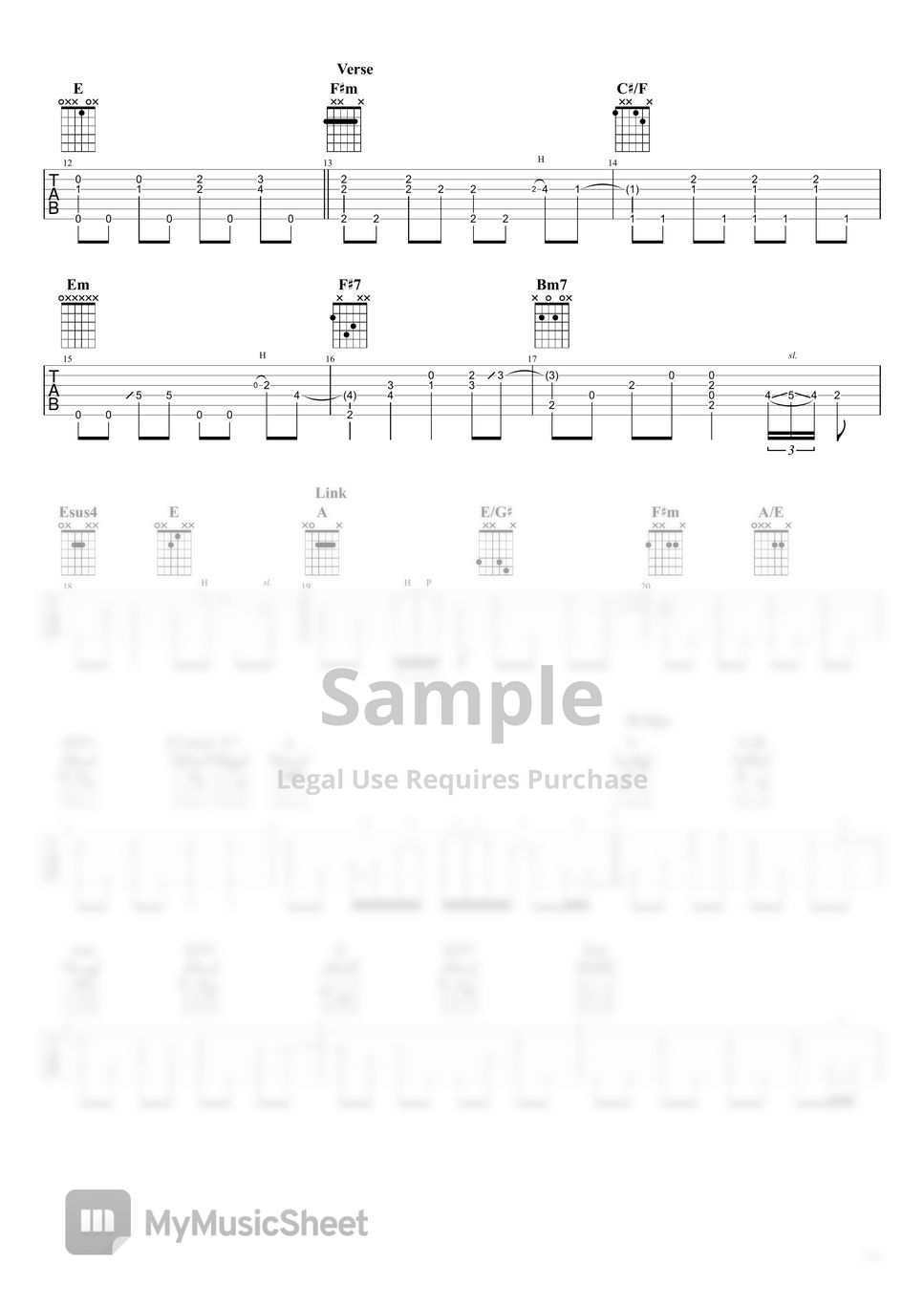 Eric Clapton Tears In Heaven TAB By Shin Izumi