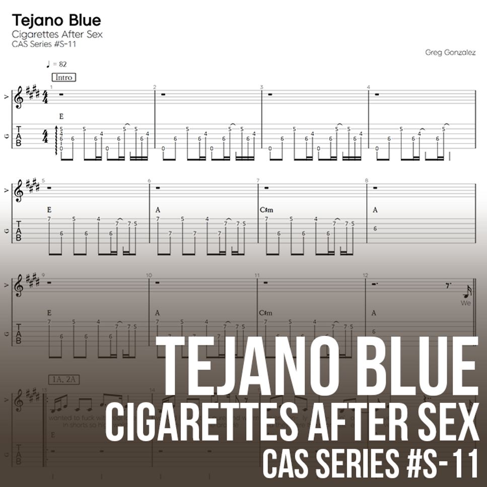 Cigarettes After Sex Tejano Blue Sheets By WOORAM
