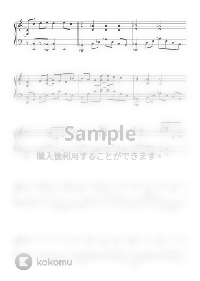 アニメ 田中くんはいつもけだるげ Ed Bon Bon Tvサイズ 楽譜 By Peony