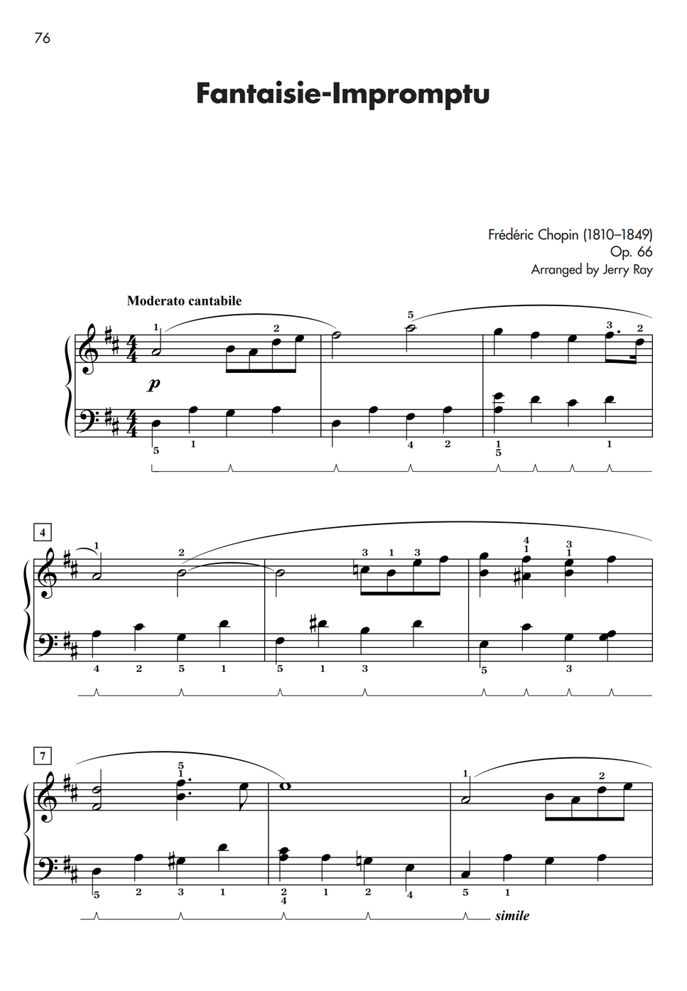Artist FantaisieImpromptu Chopin Easy.pdf by Artist Sheet