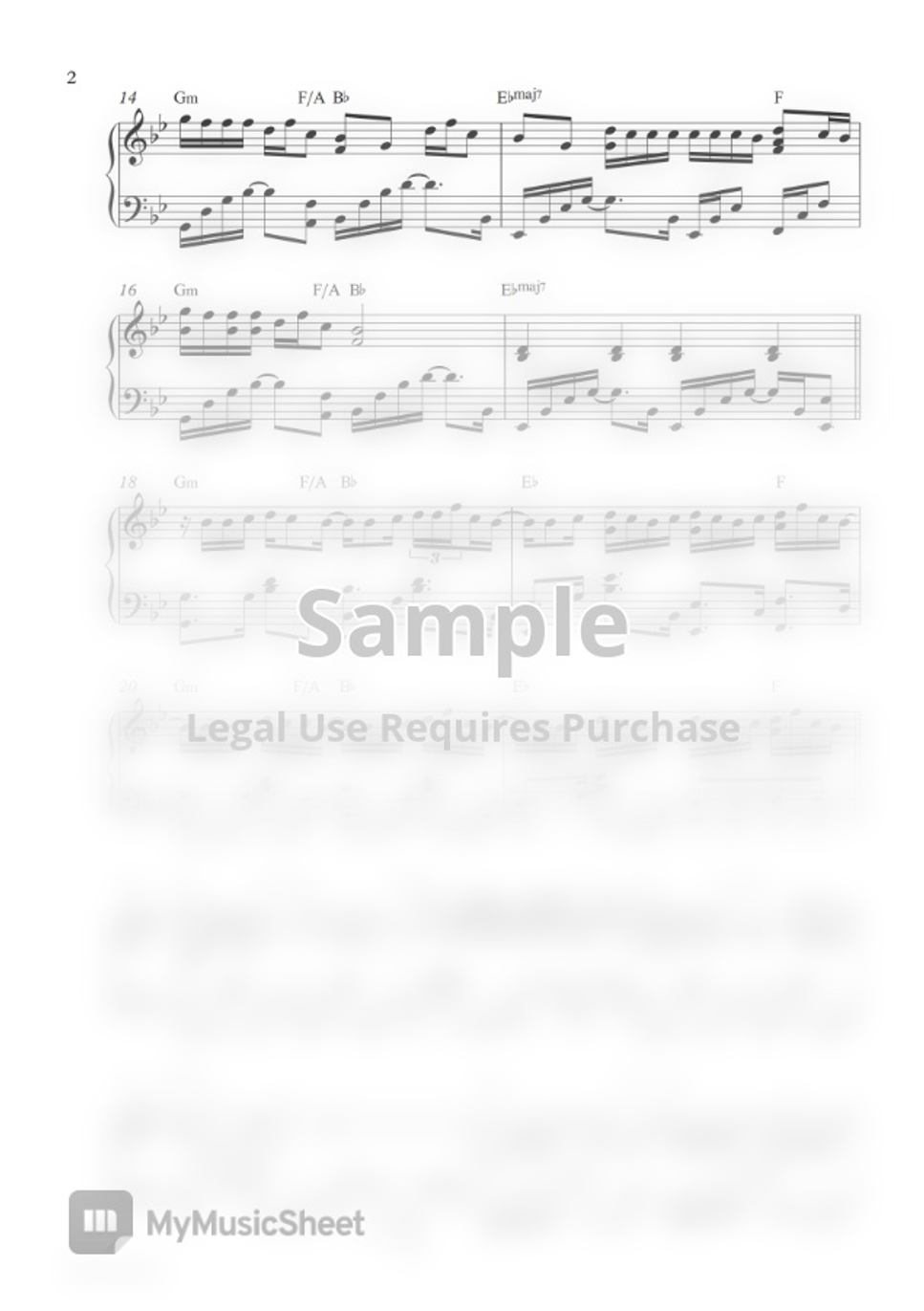 Lukas Graham 7 Years (Piano Sheet) by Pianella Piano Sheet