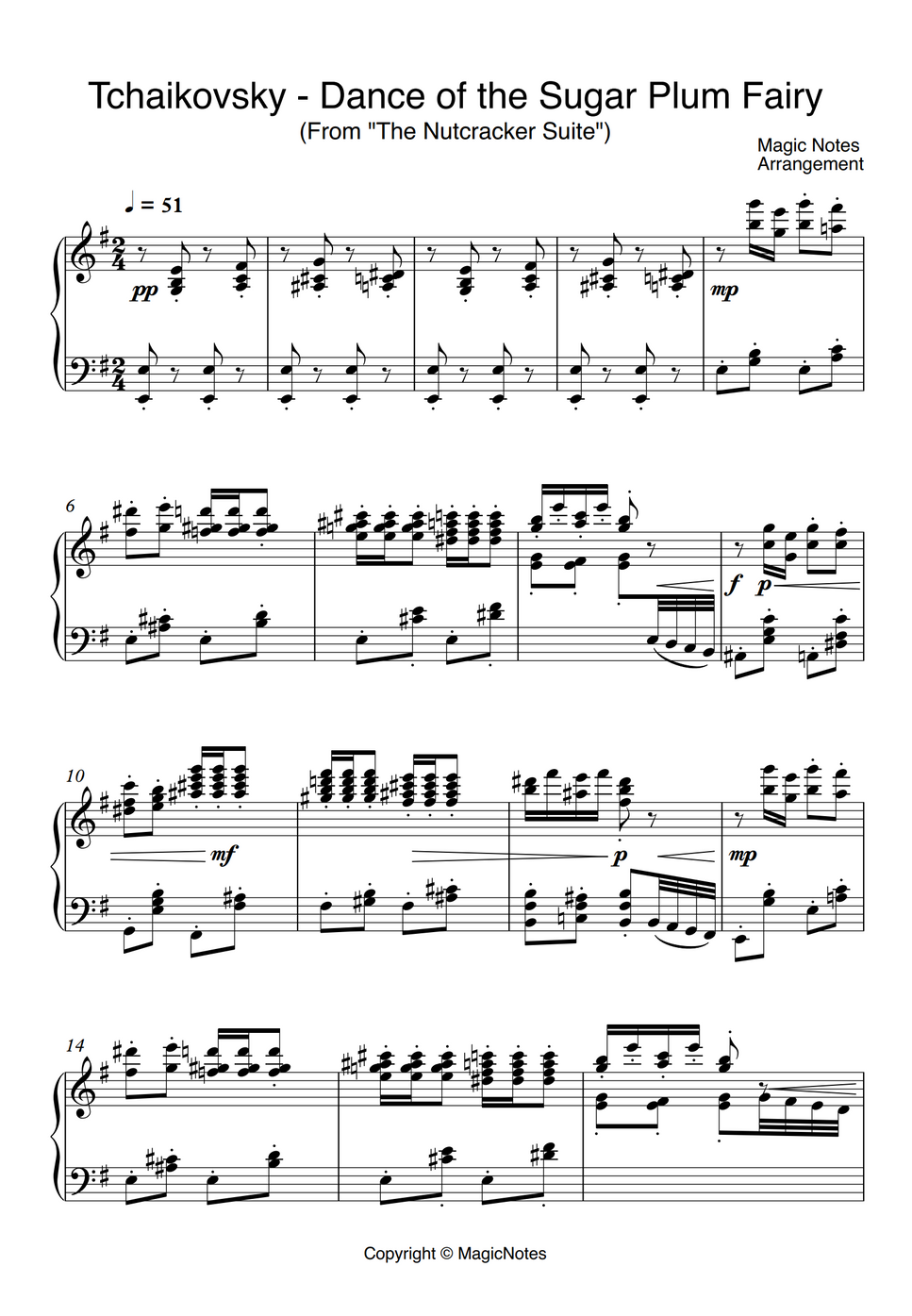 Tchaikovsky Dance of the Sugar Plum Fairy (The Nutcracker Suite) by