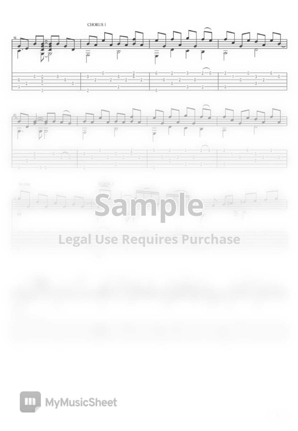 The Beatles Yesterday acoustic guitar by Ilya Truhanov Sheet