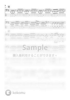 ハチ ドーナツホール Bass Tab譜 By Zeo Tab 楽譜