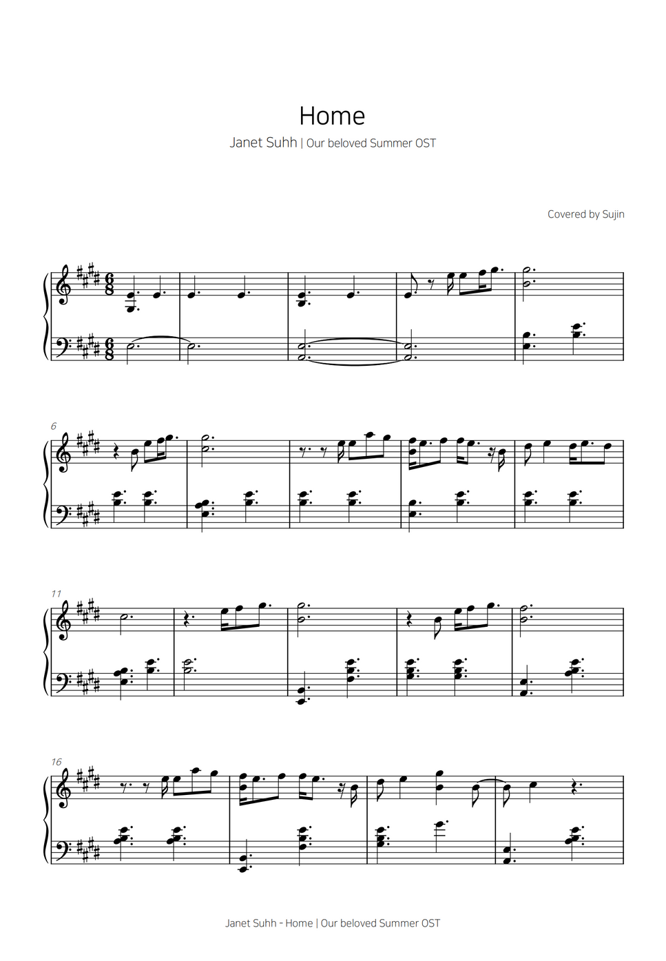 Our Beloved Summer Home Suhh) by Sujin Sheet