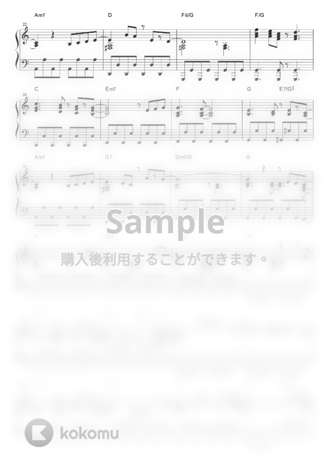 T Square Omens Of Love By Piano Score楽譜