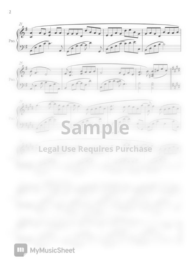 Congfei Wei Bluestone Alley by Zyglisfer Sheet Music