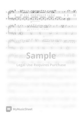 五等分の花嫁 The Quintessential Quintuplets はつこい By 二次元楽譜製作所 Sheet Music
