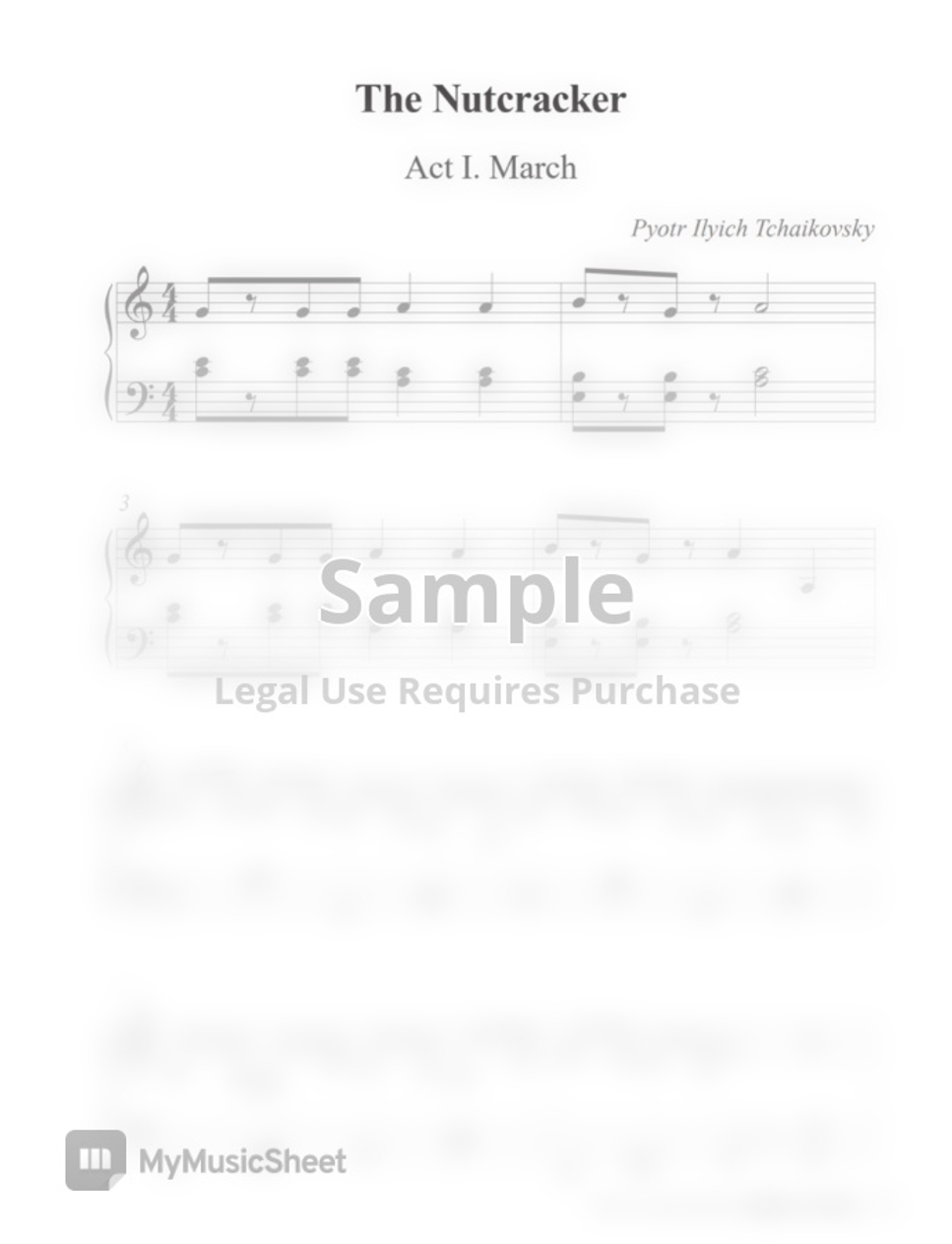 Pyotr Ilyich Tchaikovsky 22. The Nutcracker_March (Ballet music