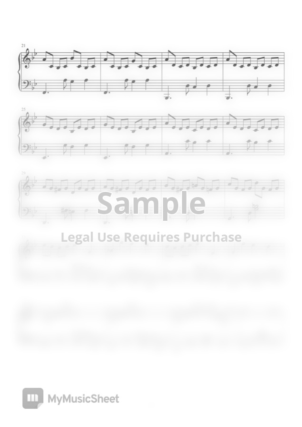Luo Ni G Minor Bach by Lingting Sheet