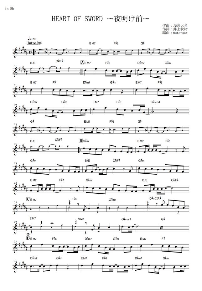 rocky theme song sheet music alto sax