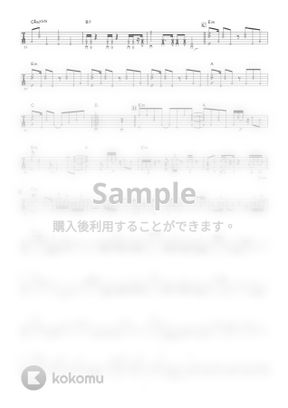 ピートマック ジュニア 大野雄二 ルパン三世のテーマ 78 ギター伴奏 イントロ 間奏ソロギター By 伴奏屋tab譜楽譜