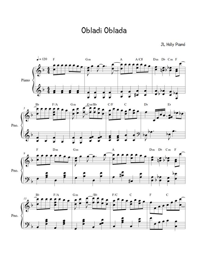 Песня облади облада в исполнении. Obladi oblada ноты. obladi oblada аккорды. битлз облади облада. облади облада битлз ноты.