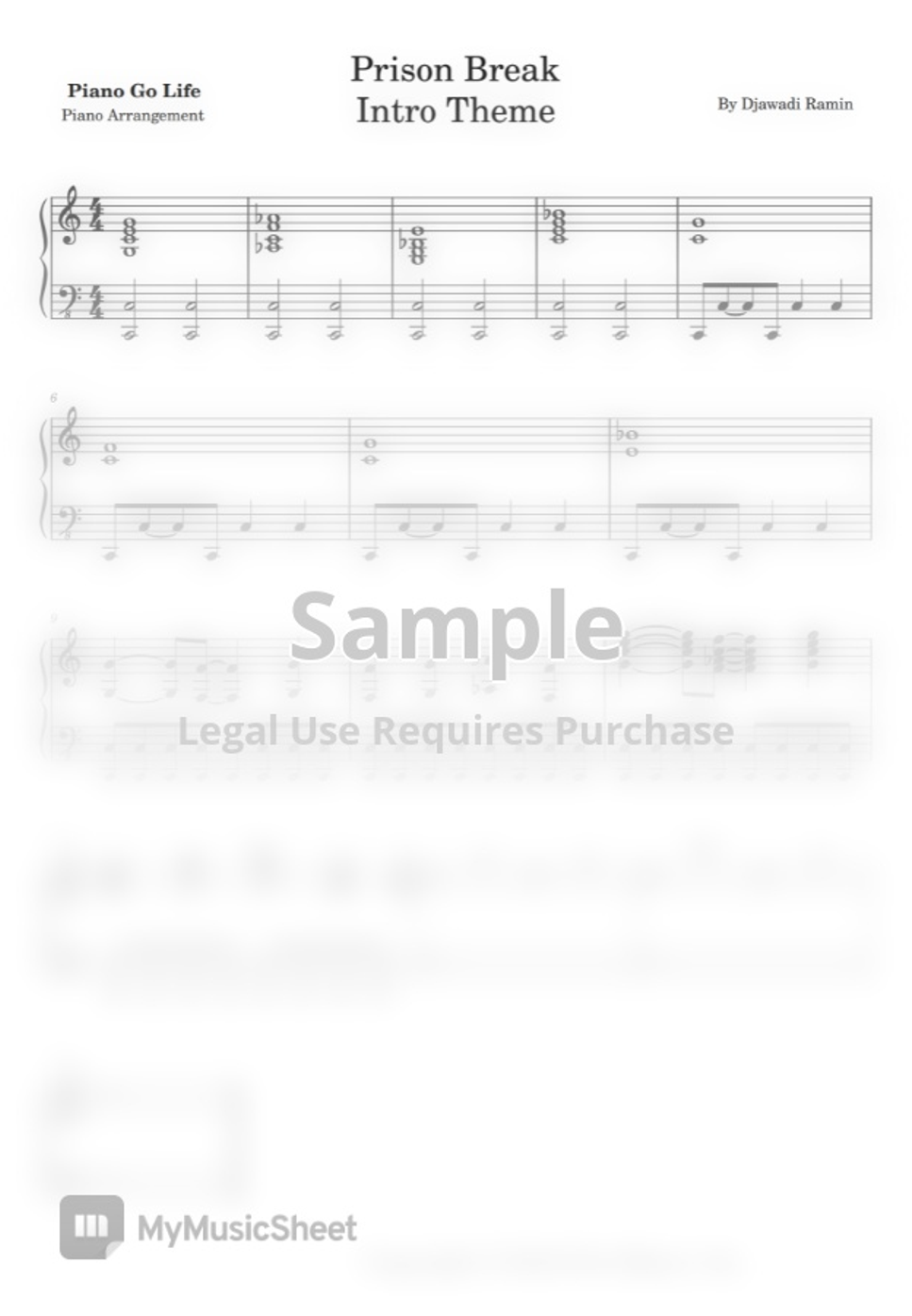 Intro Theme Prison Break Blad By Piano Go Life intro-theme-prison-break-blad-by-piano-go-life