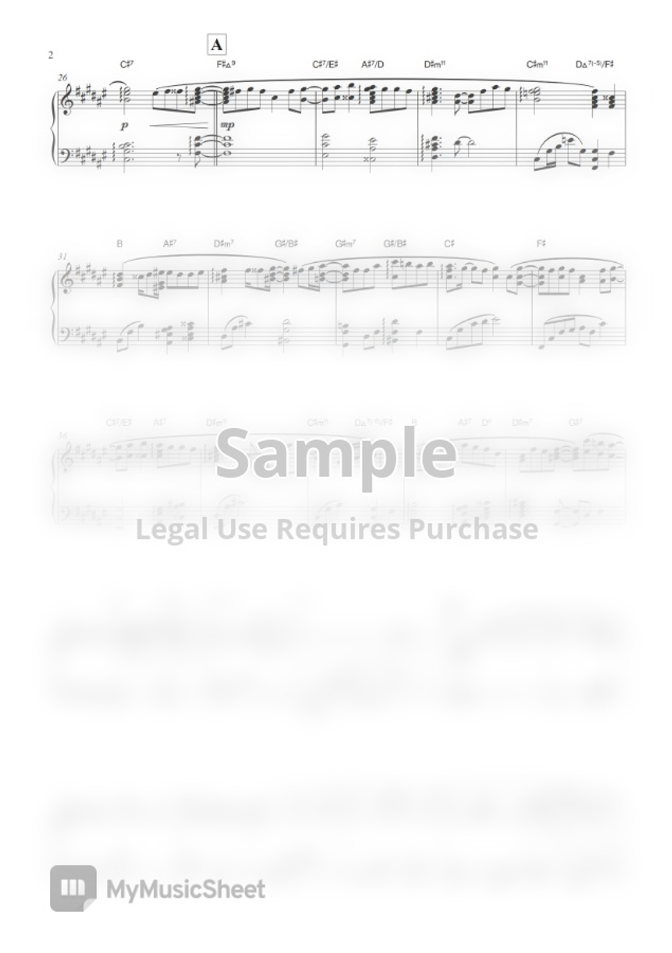 SPY×FAMILY Mixed Nuts (Official Hige Dandism) by SLSMusic Lembar Musik