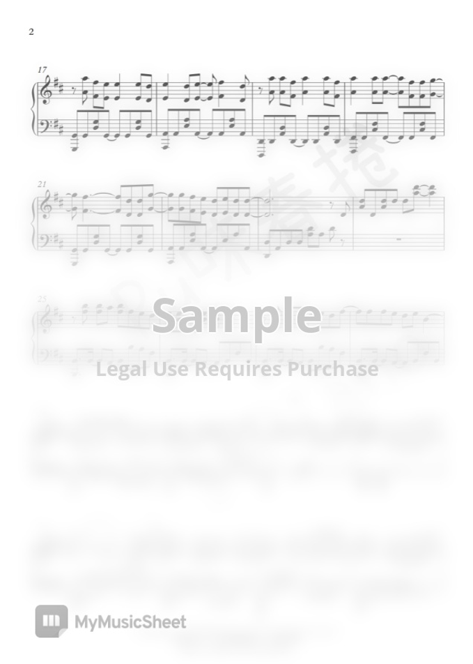 安室奈美恵 One Piece Op14 Fight Together By Ru S Piano Sheet