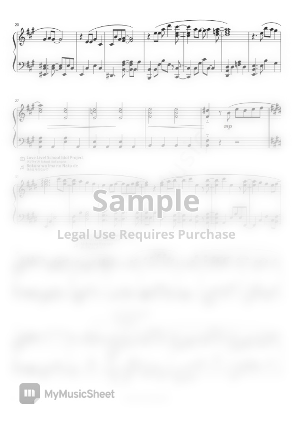 50 Anime Songs Medley (2018) by HalcyonMusic Lembar Musik