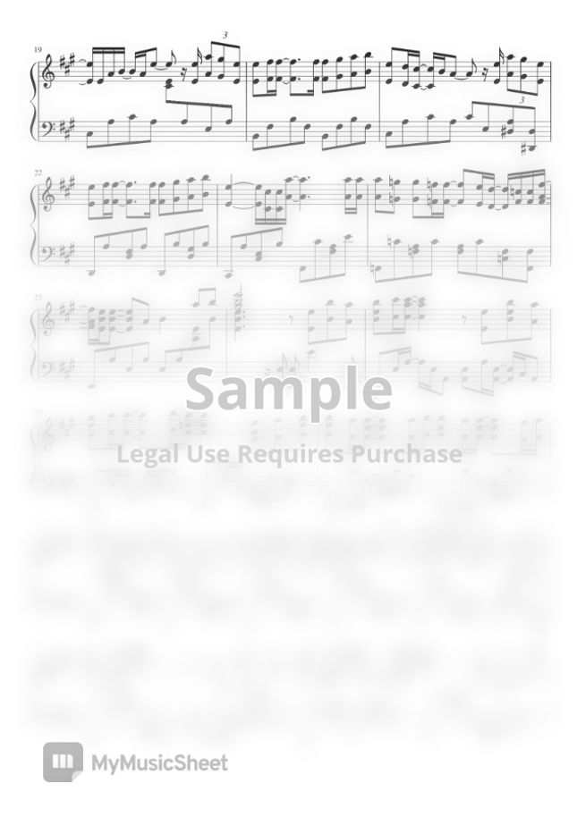 Uru - Freesia/希望之花/フリージア by Leisure Piano Sheets
