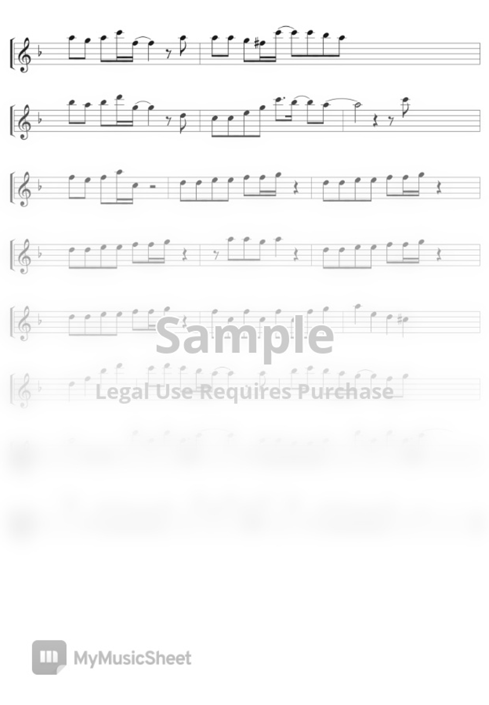 LaLa Land OST Another Day of Sun by 시현 바이올린 (S.H Violin) Sheet