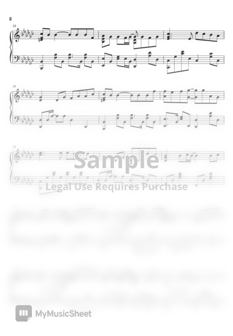 光良 Michael Wong 童話 Tong Hua (Sheet Music, MIDI,) by Roxette Sheet