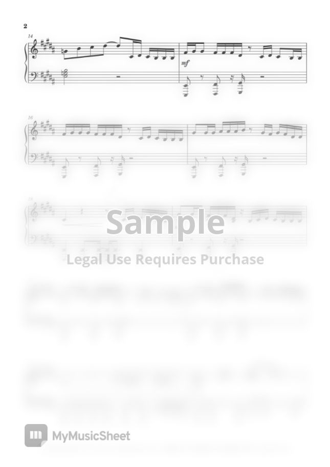 Em Beihold Numb Little Bug by LokLok Piano Sheet Music