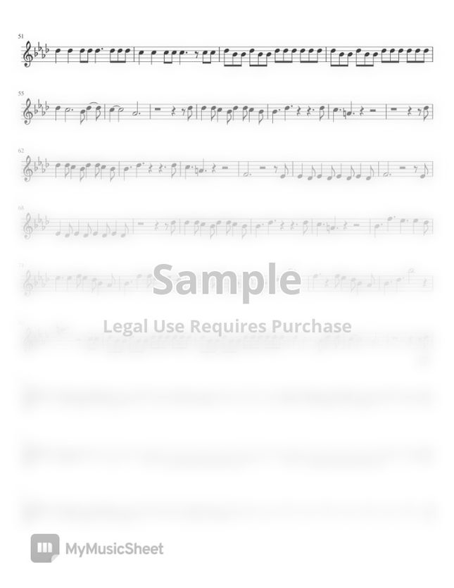 Imagine Dragons Believer Violin solo by Brian Della Valle Sheet Music