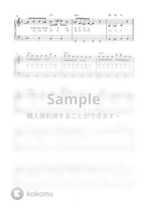 大石昌良 ようこそジャパリパークへ かんたん 歌詞付き ドレミ付き 初心者 By Piano Tokyo楽譜