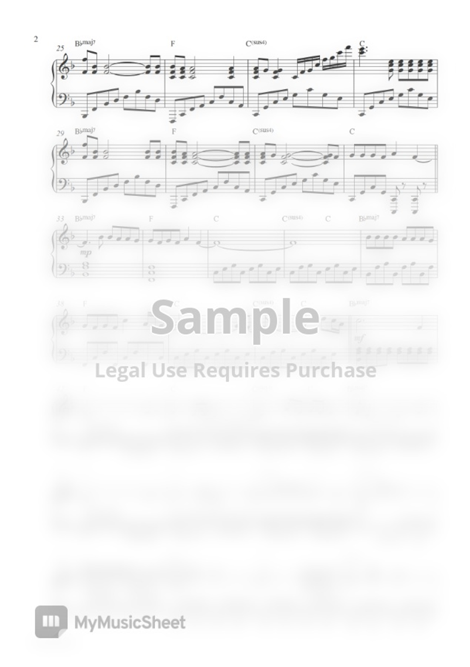Shawn Mendes When You're Gone (Piano Sheet) by Pianella Piano Sheet