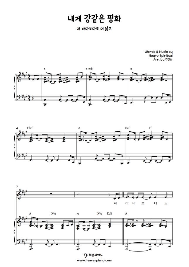 Negro Spiritual Peace Like River To Me By HeavenPiano negro-spiritual-peace-like-river-to-me-by-heavenpiano