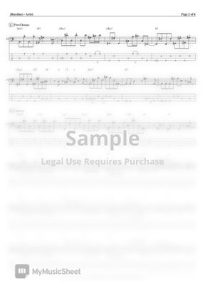 4luxury 花ざかりweekend The Idolm Ster By T S Bass Score Tab Sheet Music