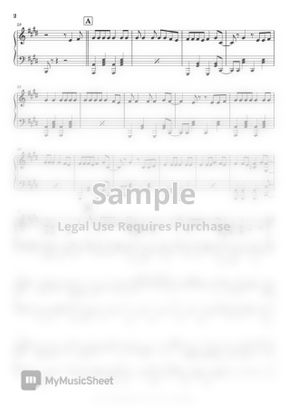 ユジー ミルククラウン オン ソーネチカ By へらっぺ Sheet Music