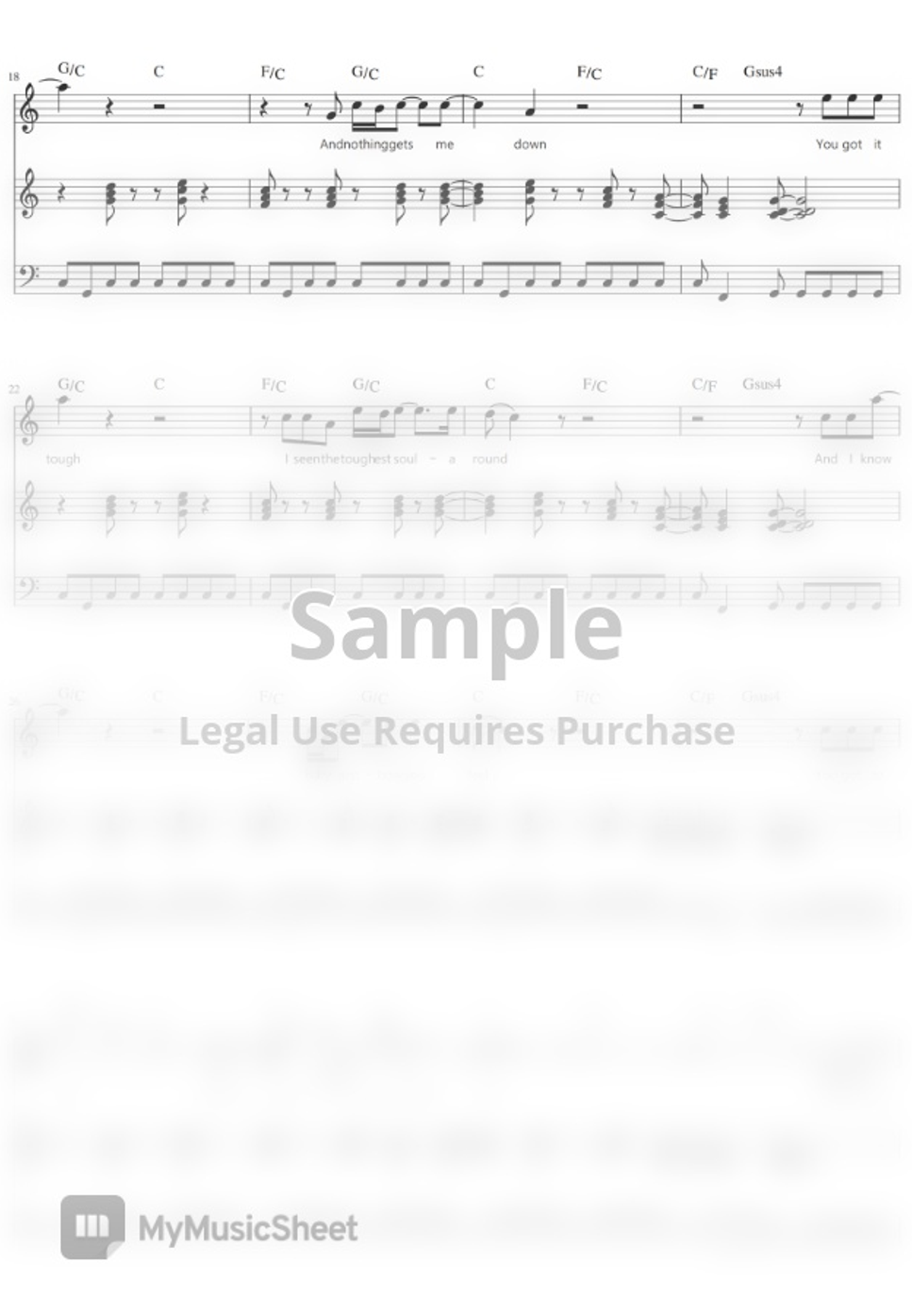 Van Halen Jump Synth Sheet By Gabi Band 2529