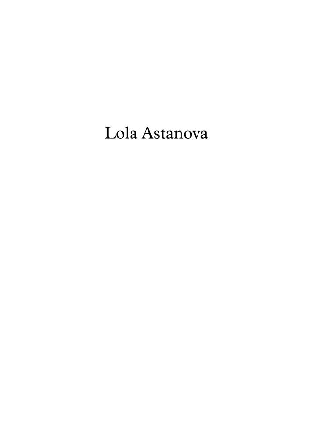 LOLA ASTANOVA - I Still Remember... by LOLA ASTANOVA