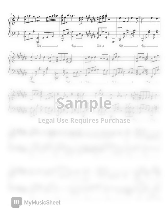 Ono Masatoshi Departure Hunter X Hunter 2011 Opening By Aoryn MyReminiscence Sheet
