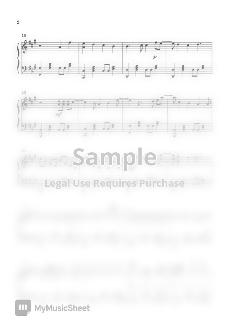 Goose house Hikaru nara Sheet by S.G Anime Pianos Sheets