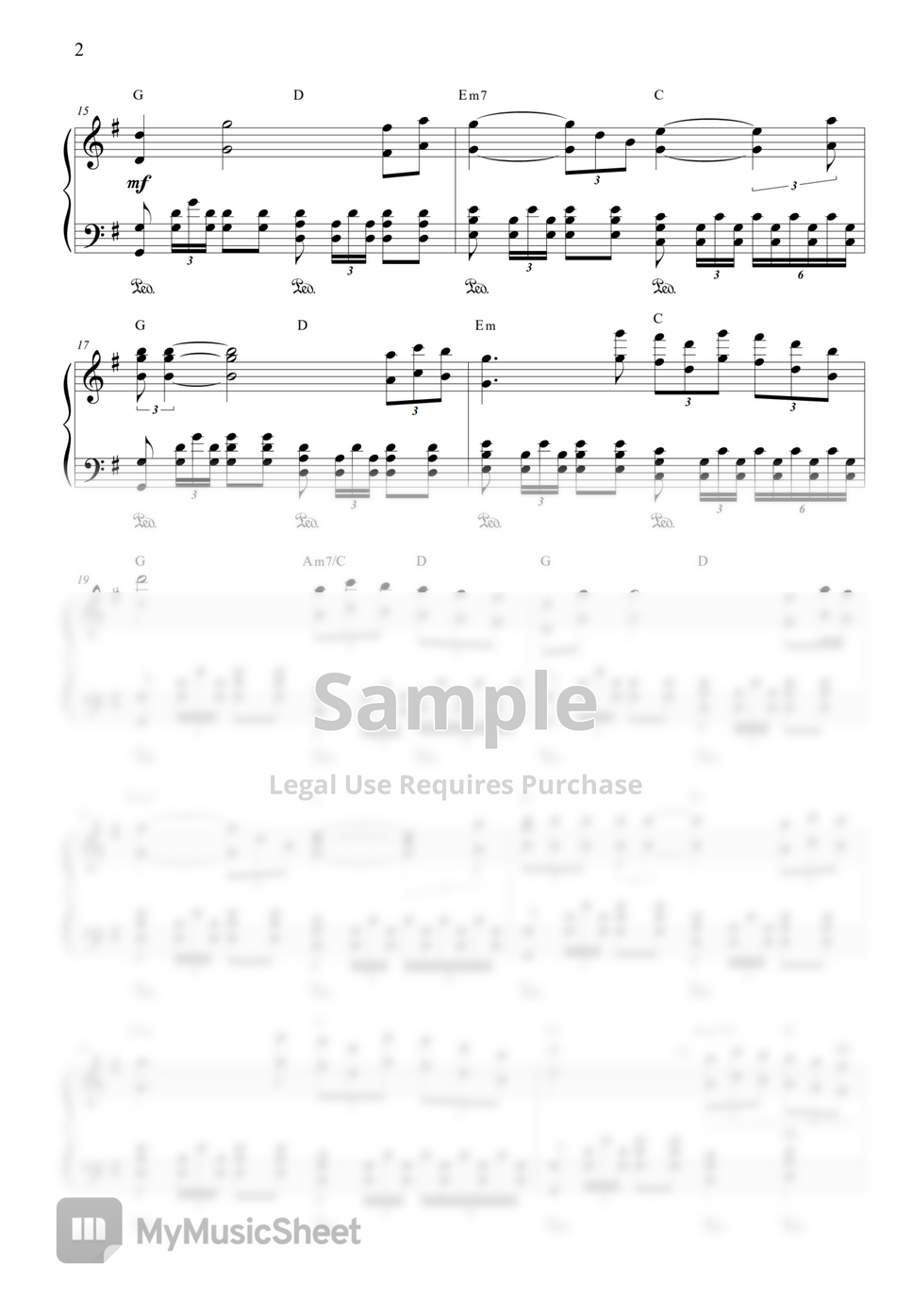 Sarah Brightman Time To Say Goodbye Sheet By CANACANA Family Sarah brightman time to say goodbye sheet by canacana family