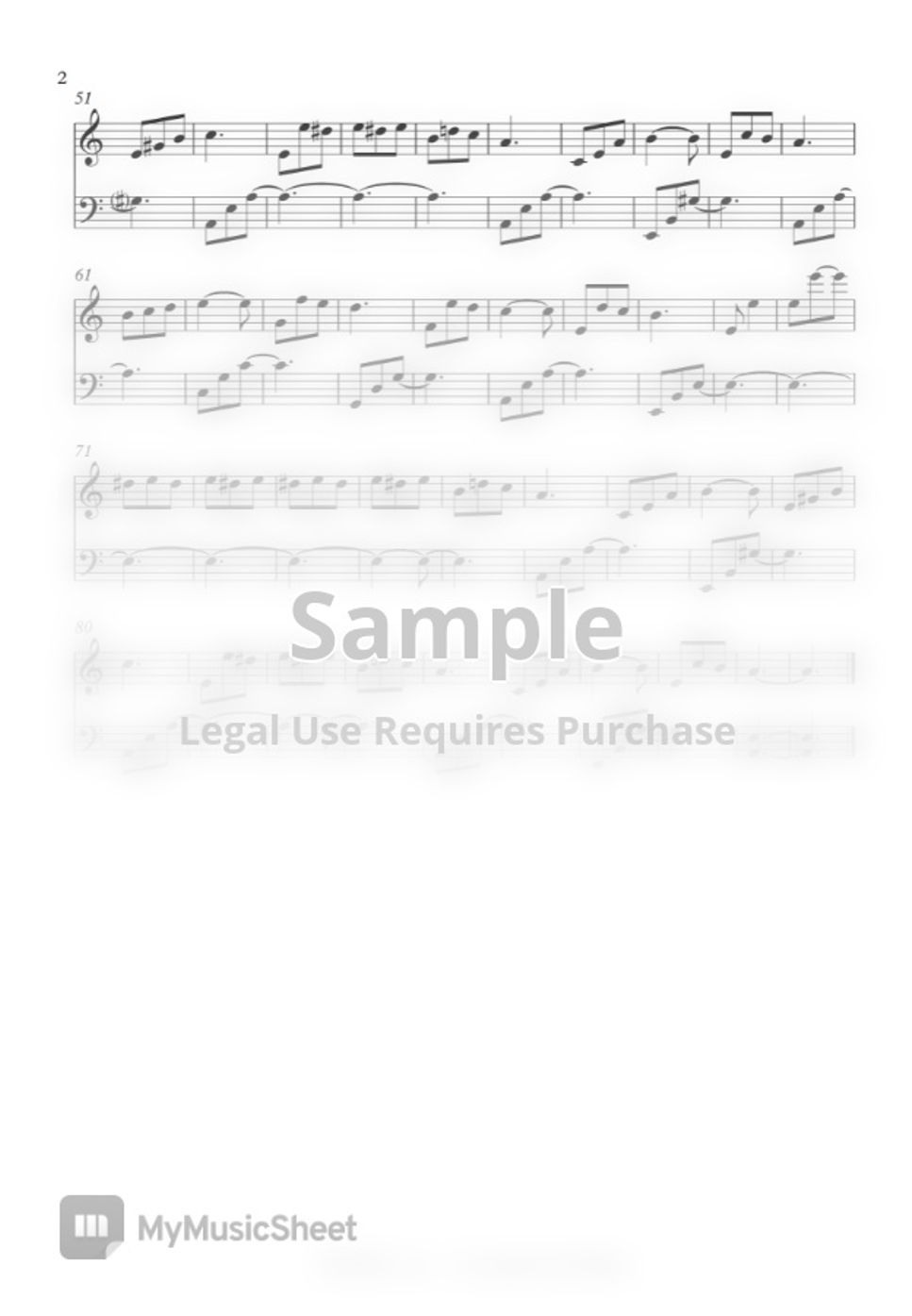 베토벤(Beethoven) - 엘리제를 위하여(Für Elise) by I can play the Piano 악보 베토벤(Beethoven) - 엘리제를 위하여(Für Elise) By I Can Play The Piano 악보