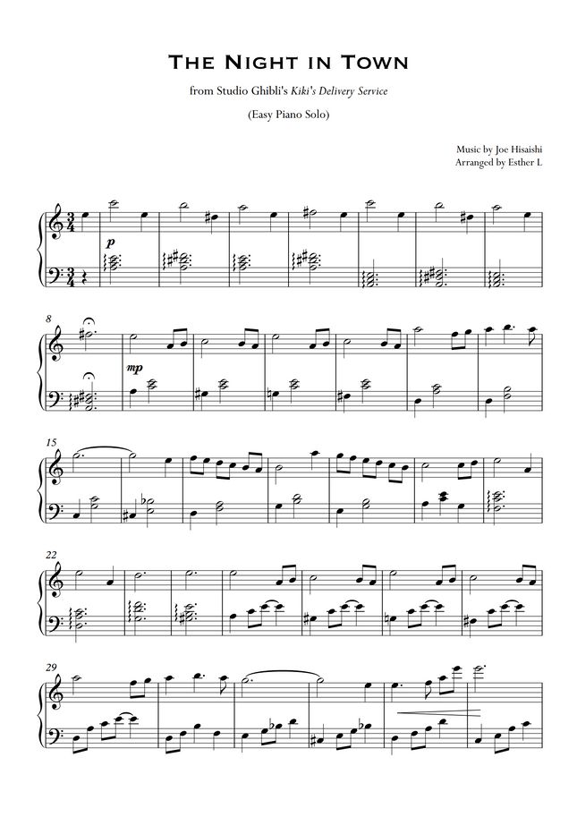 Your Own Fantasia Sheet Music