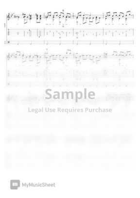 Hunter X Hunter Op Departure Masatoshi Ono By Sungmin Lee Tab Sheet Music